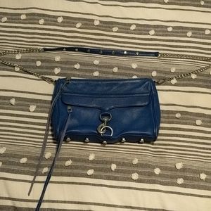 Rebecca Minkoff MAC crossbody in cobalt blue